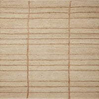 LOLOI II BODHI אוסף גוף-שנהב שטיח טבעי, גיאומטרי, 9'-3 13 '