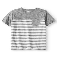 סמית של אמריקאי קצר שרוול פס הנלי כיס חולצה חולצה