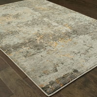 Avalon Home Everman Abstract Abstract Area Rug, 3.28 '5.58'
