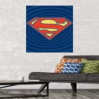 קומיקס - סופרמן - פוסטר קיר לוגו קלאסי, 22.375 34
