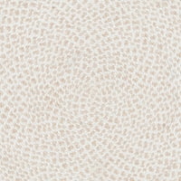 שטיח שטיח אזור מוצק של ג'רלדין קונפטי, שנהב, 7 '7' סיבוב
