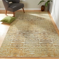 מוהוק ביתי פריזמטי ראדלי טאן מעבר דיוק מזדמן שטיח אזור מודפס, 5'x8 ', שיזוף ושמנת