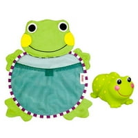 סאסי-צפרדע אמבט צעצוע ארגונית וזרבובית משמר